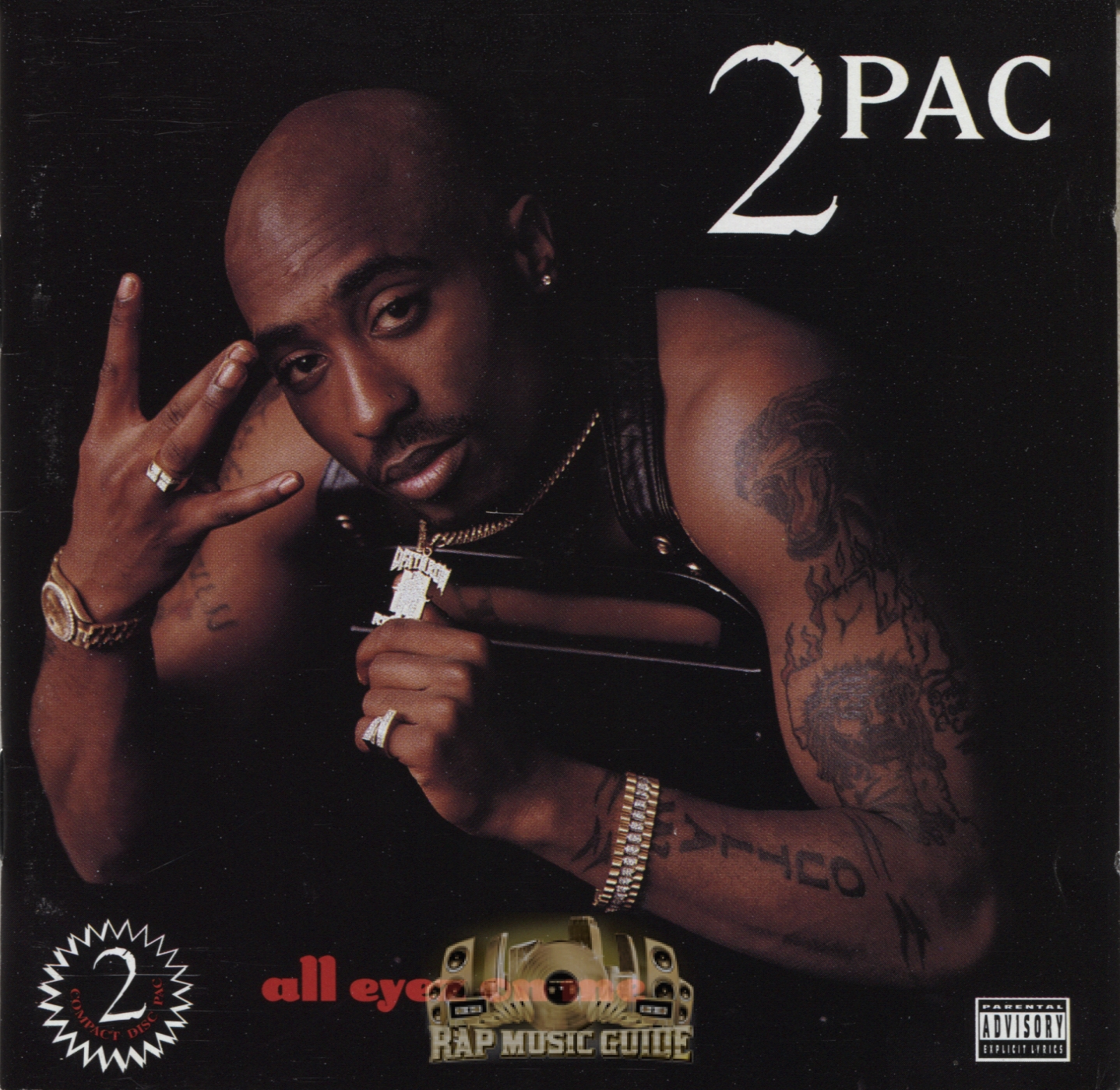 2Pac - All Eyez On Me: 1st Press. CD | Rap Music Guide